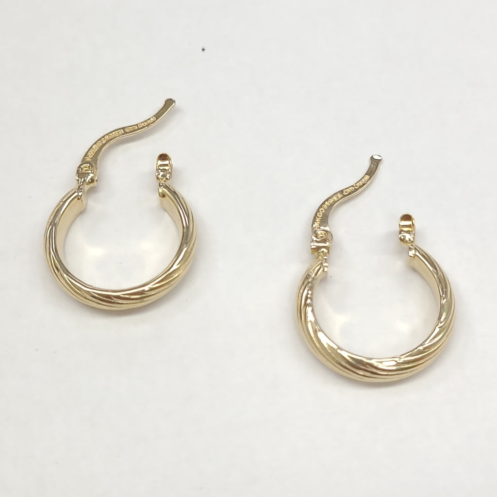 ARETES ARRACADA ASTRIADA 14K 1.7 GR (NUEVO)