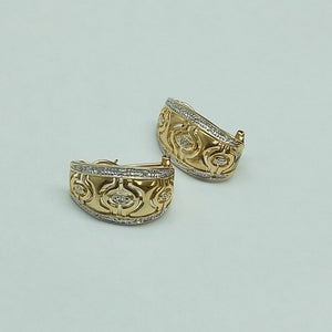 ARETES PAR ORO 14 K 8.6 GRMS (SEMINUEVO)