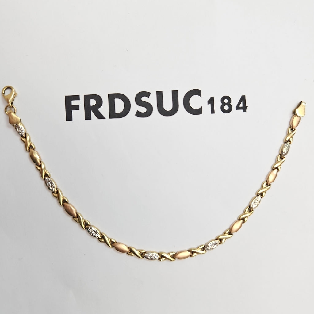 PULSERA ORO 14 K 3.8 GRMS (SEMINUEVO)