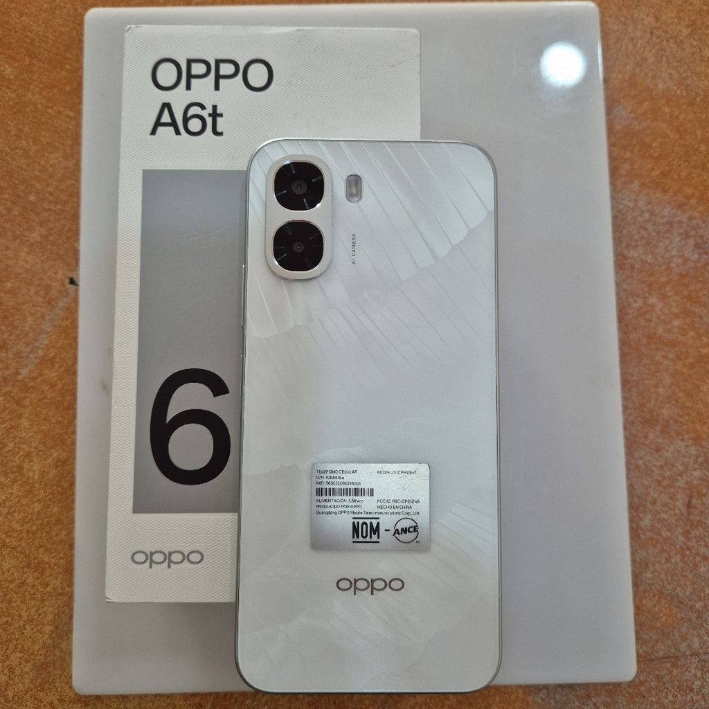 CELULAR OPPO A6T CPH2847 (2026) 128 GB 4 GB RAM (SEMINUEVO)