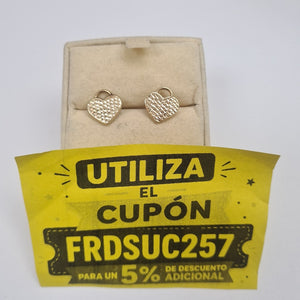 BROQUELES PAR ORO 14 K 1.4 GRMS (SEMINUEVO)