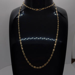 CADENA ORO COMBINADO 10 K 3,30 GRMS (SEMINUEVO)