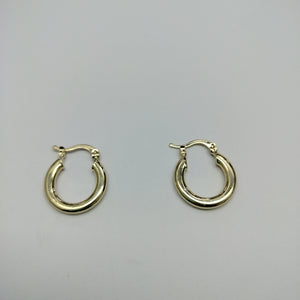 ARETES ARRACADAS 14K 1.6 GR (NUEVO)