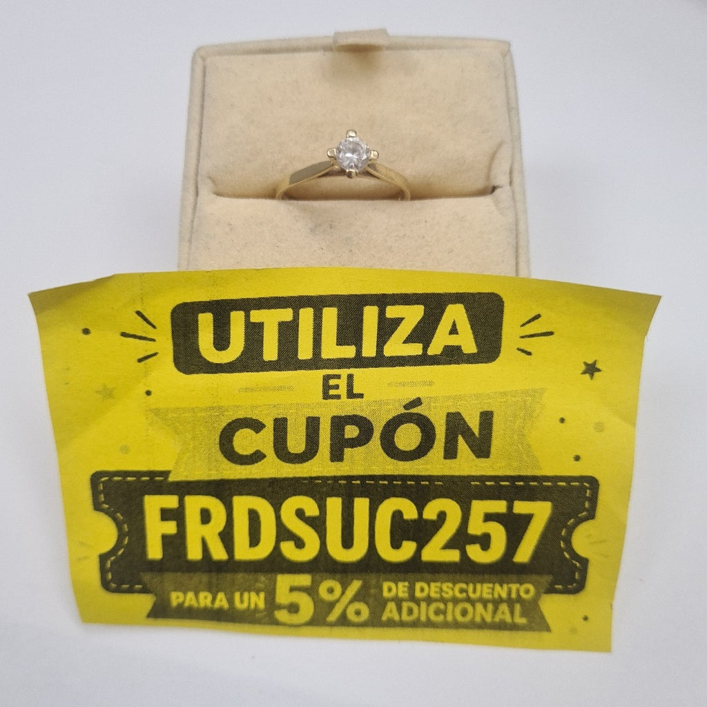 ANILLITO ORO 14 K 2.1 GRMS (SEMINUEVO)