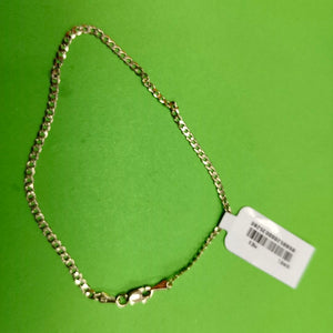 PULSERA BARBADA 14K 21 CM 2.3 GR (NUEVO)