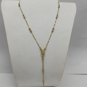 GARGANTILLA ORO COMBINADO 14 K 5,70 GRMS (SEMINUEVO)