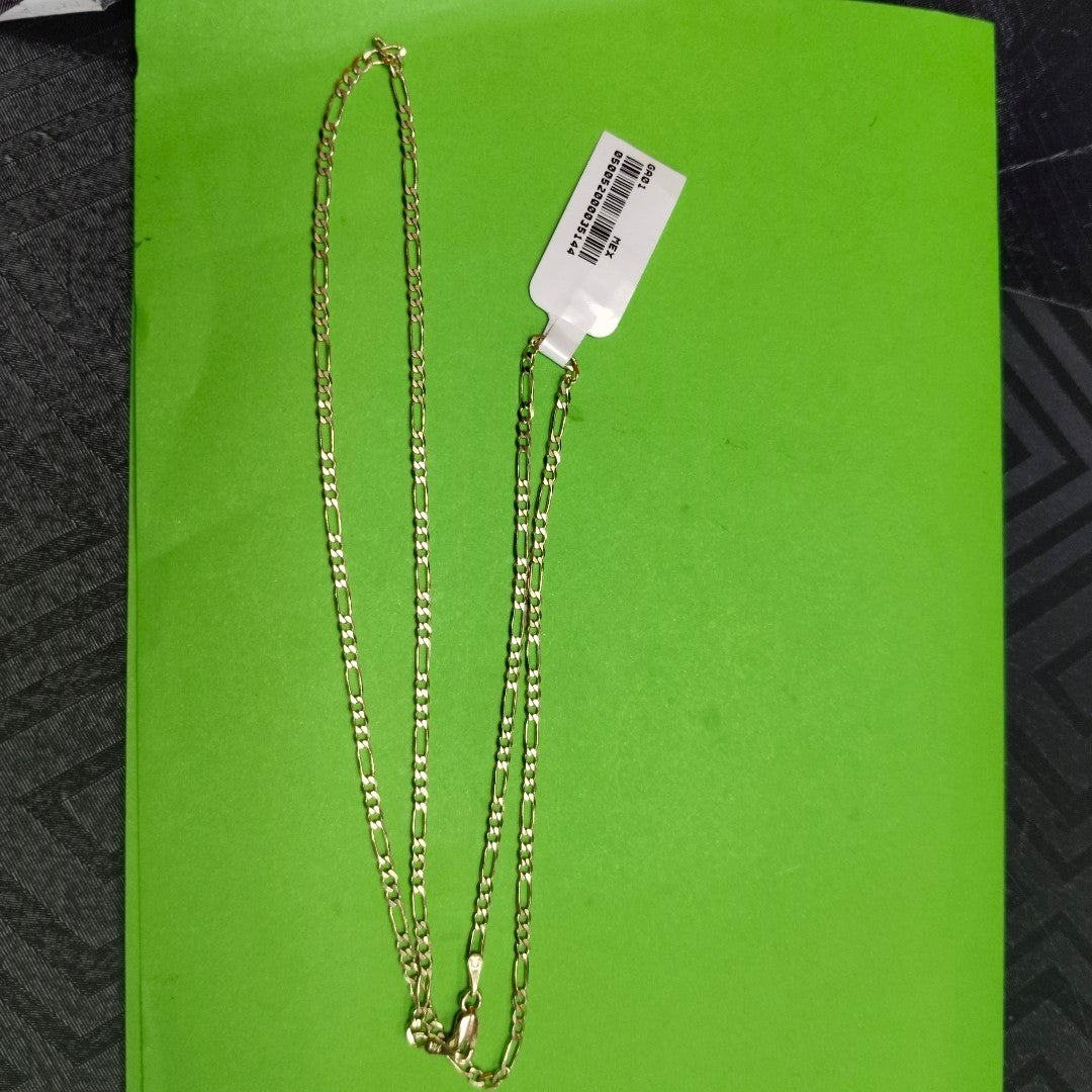 CADENA 3X1 14K 55 CM 5 GR (NUEVO)