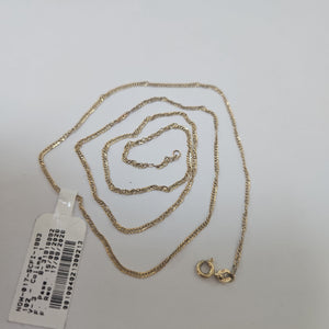 CADENA ORO 10 K 0.8 GRMS (SEMINUEVO)