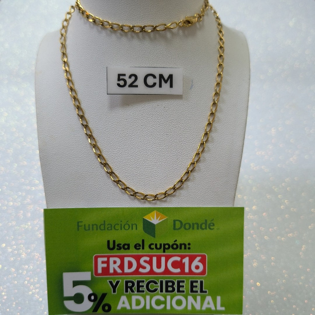 CADENA ORO 14 K 8,70 GRMS (SEMINUEVO)