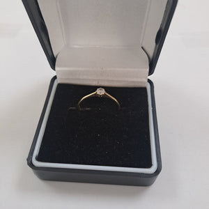 SOLITARIO ORO 10 K 0.9 GRMS (SEMINUEVO)