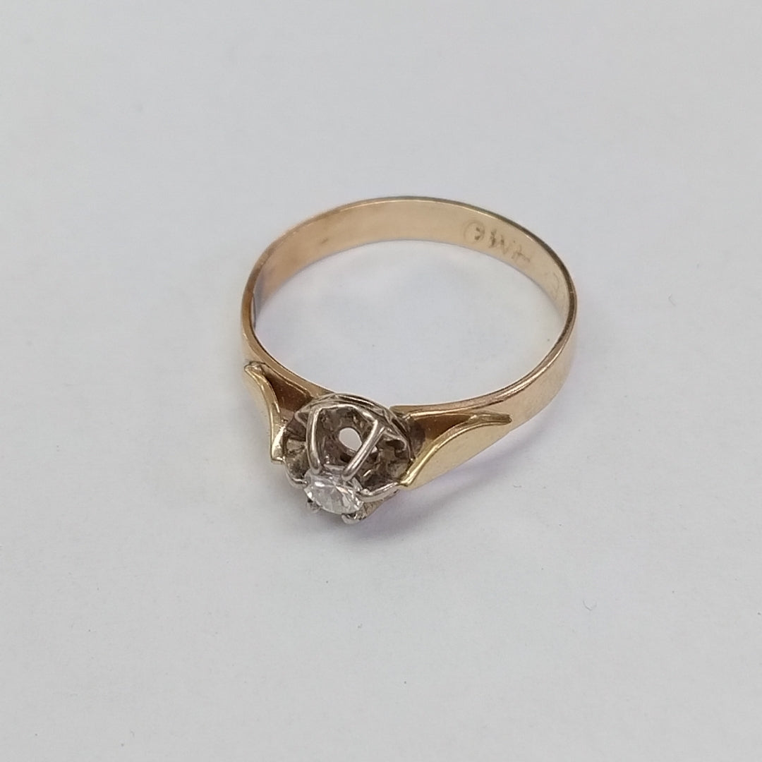 ANILLO ORO 10 K 2,50 GRMS (SEMINUEVO)