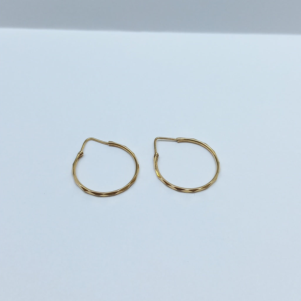 ARRACADAS PAR ORO 14 K 1,70 GRMS (SEMINUEVO)