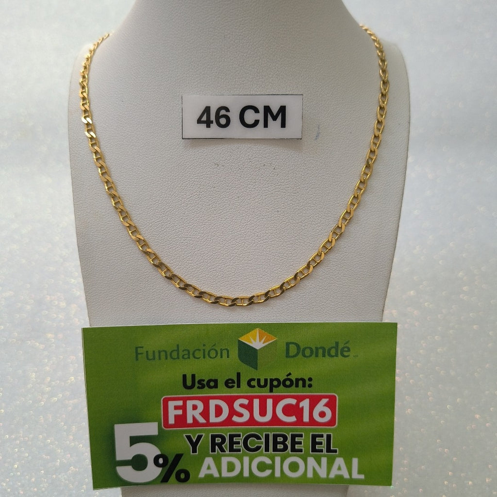 CADENA ORO 14 K 8,30 GRMS (SEMINUEVO)