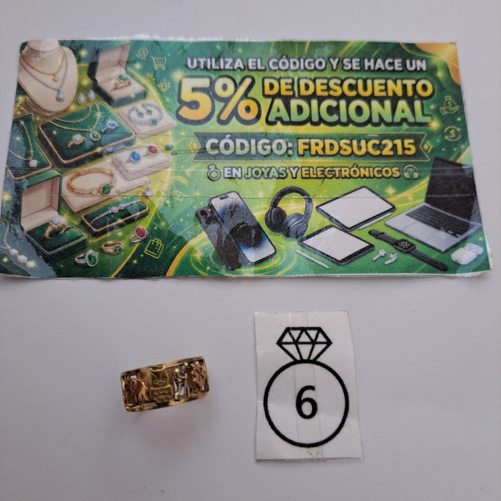 ANILLITO ORO 10 K 2.5 GRMS (SEMINUEVO)