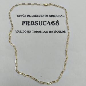CADENA ORO 10 K 1.9 GRMS (SEMINUEVO)