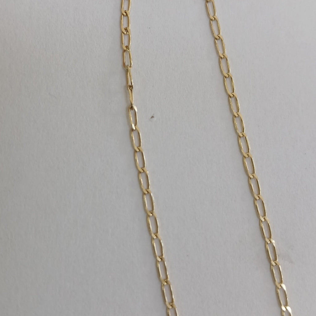 CADENAS TEJIDO ESLABONES ORO 10K 60 CM 2 GR (NUEVO)