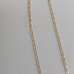 CADENAS TEJIDO ESLABONES ORO 10K 60 CM 2 GR (NUEVO)