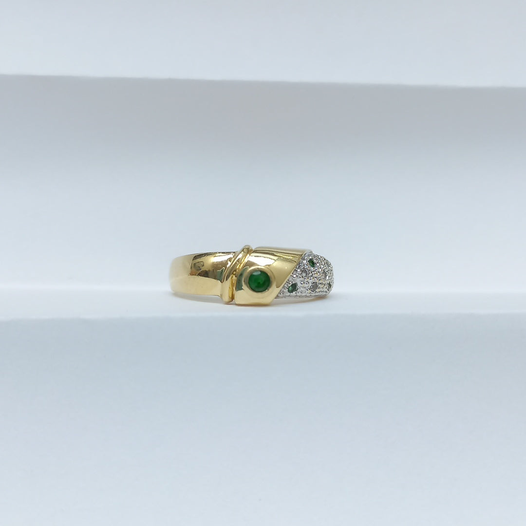 K1 2,90 GRMS 14 K IDENTIFICACIÓN ANILLO MATERIALES ORO MATERIALES GEMOLÓGI (SEMINUEVO)