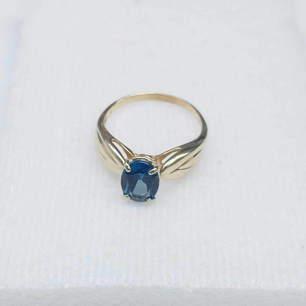 ANILLO ORO 10 K 2,50 GRMS (SEMINUEVO)