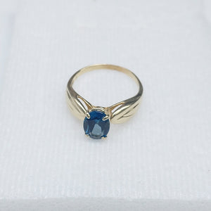 ANILLO ORO 10 K 2,50 GRMS (SEMINUEVO)