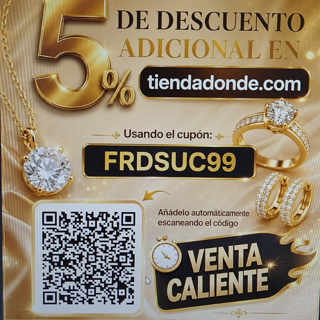 ARRACADAS PAR ORO 10 K 3 GRMS (SEMINUEVO)