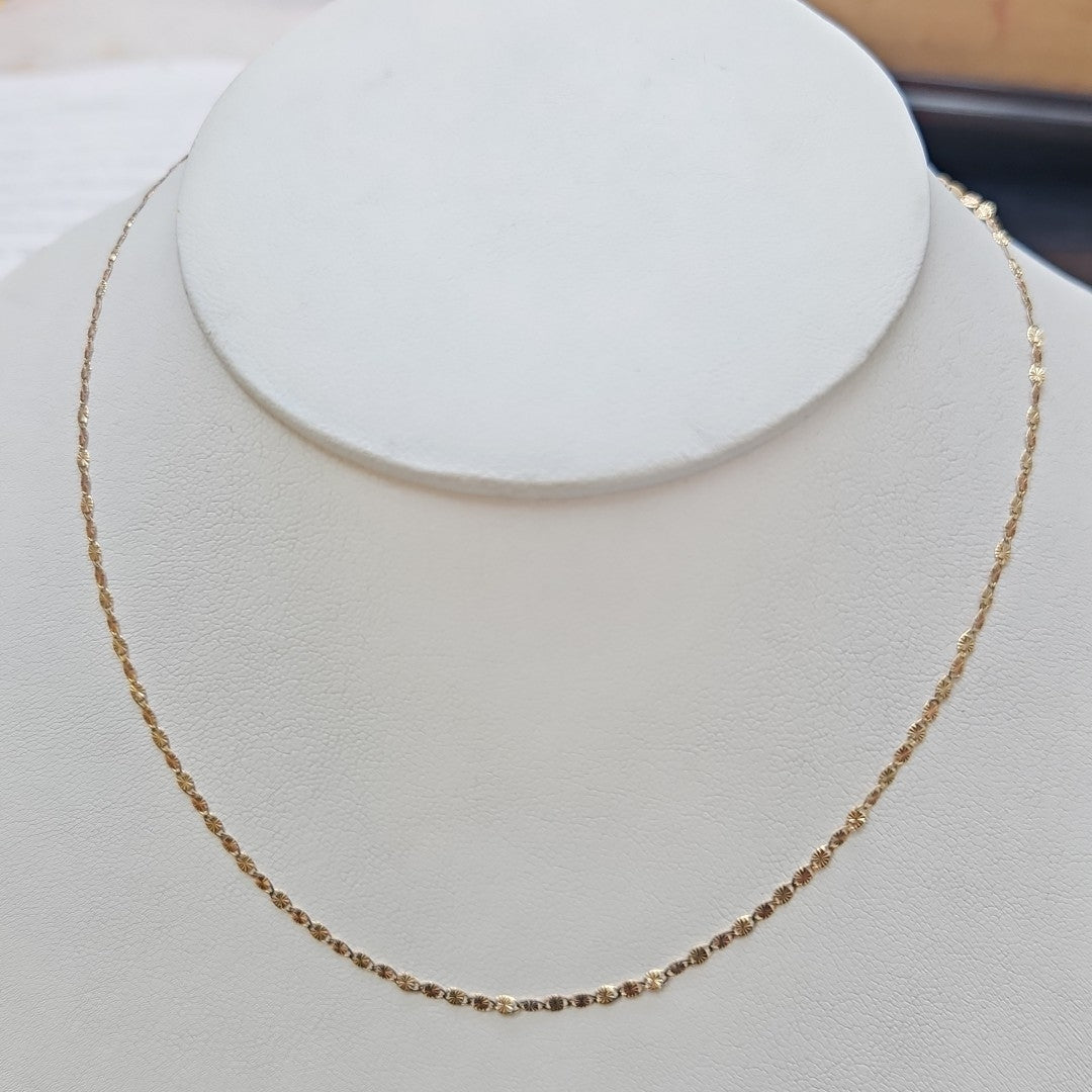 CADENA ORO 10 K 1.2 GRMS (SEMINUEVO)