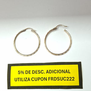 ARRACADAS PAR ORO 10 K 2.6 GRMS (SEMINUEVO)