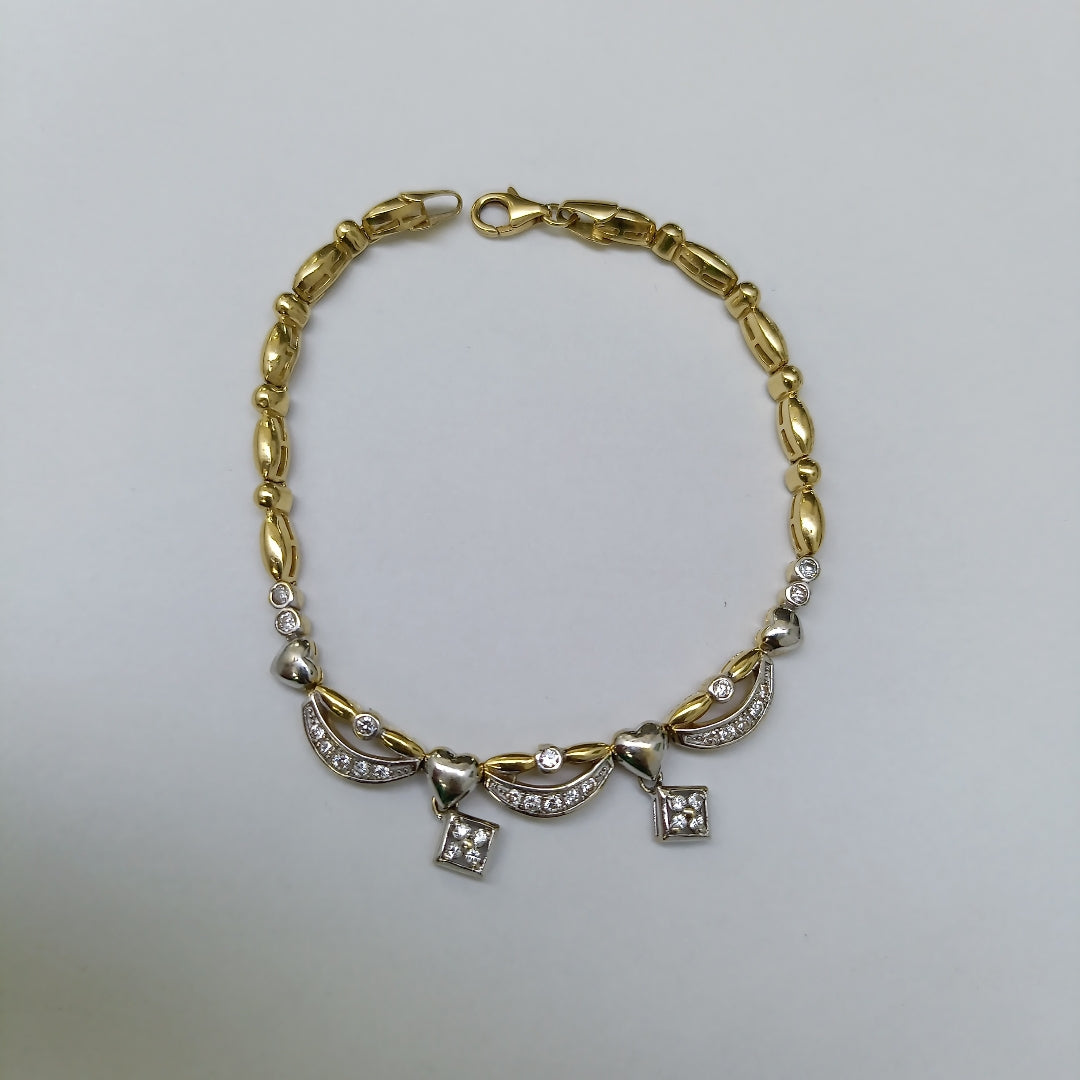 PULSERA ORO 14 K 11 GRMS (SEMINUEVO)