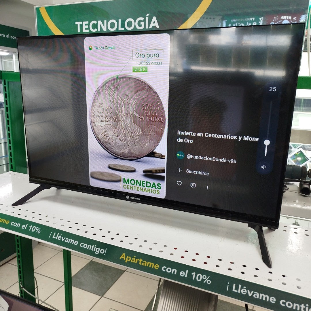 PANTALLA MOTOROLA MOT32NHLE05 (2025) 32" LED HD (SEMINUEVO)