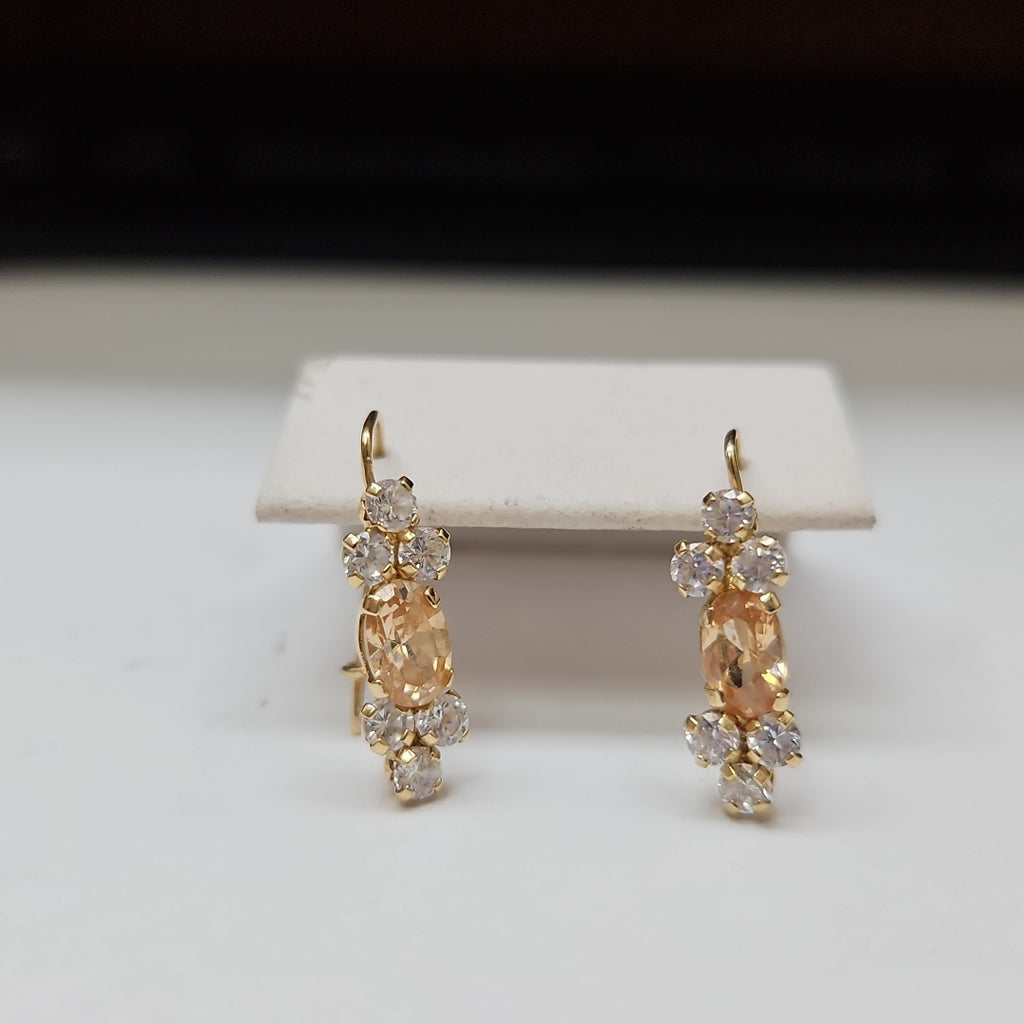 ARETES PAR ORO 10 K 1.4 GRMS (SEMINUEVO)
