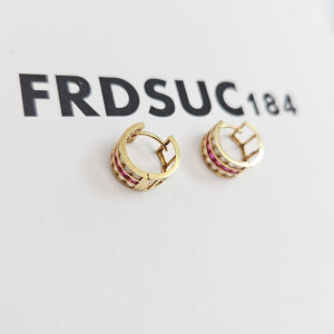 ARRACADAS PAR ORO 14 K 2,80 GRMS (SEMINUEVO)