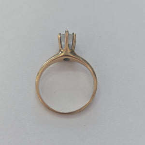 ANILLO ORO 10 K 2,10 GRMS (SEMINUEVO)