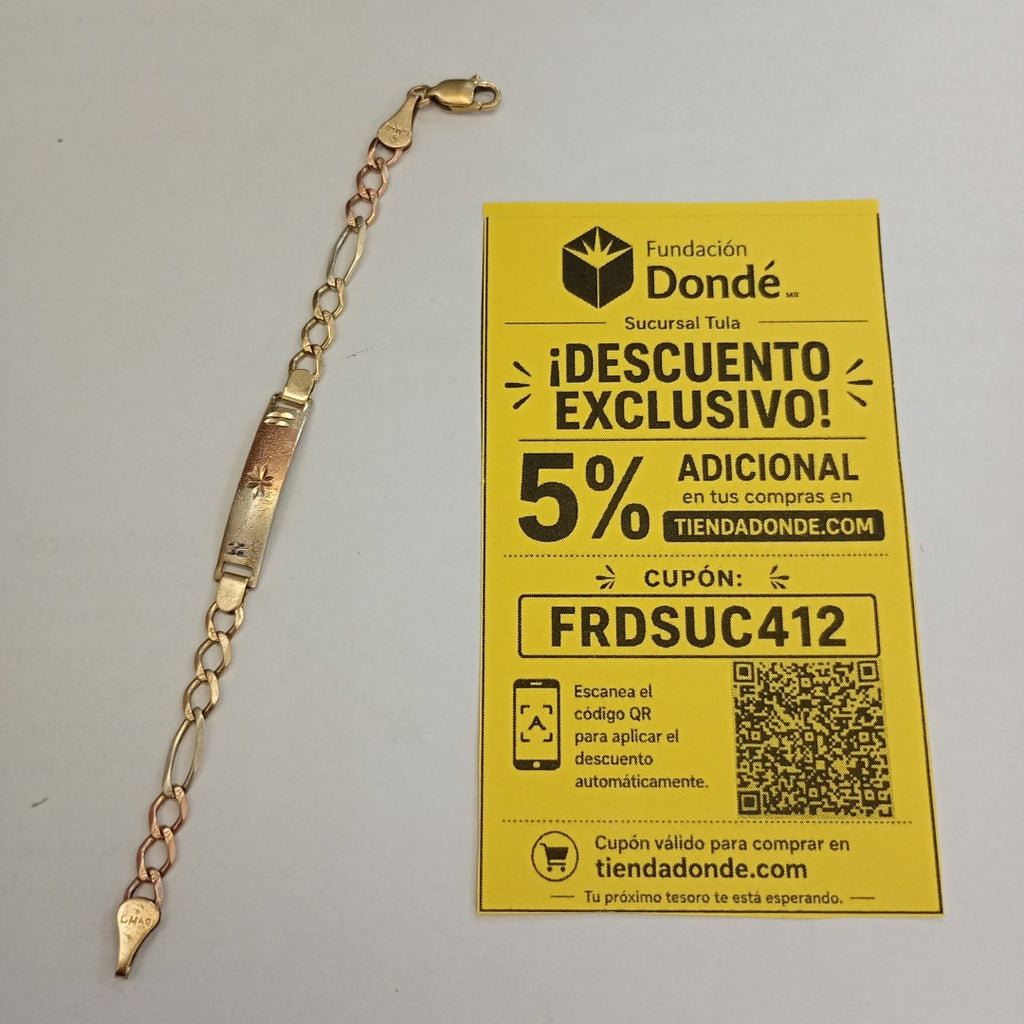 ESCLAVA ORO 10 K 3.1 GRMS (SEMINUEVO)