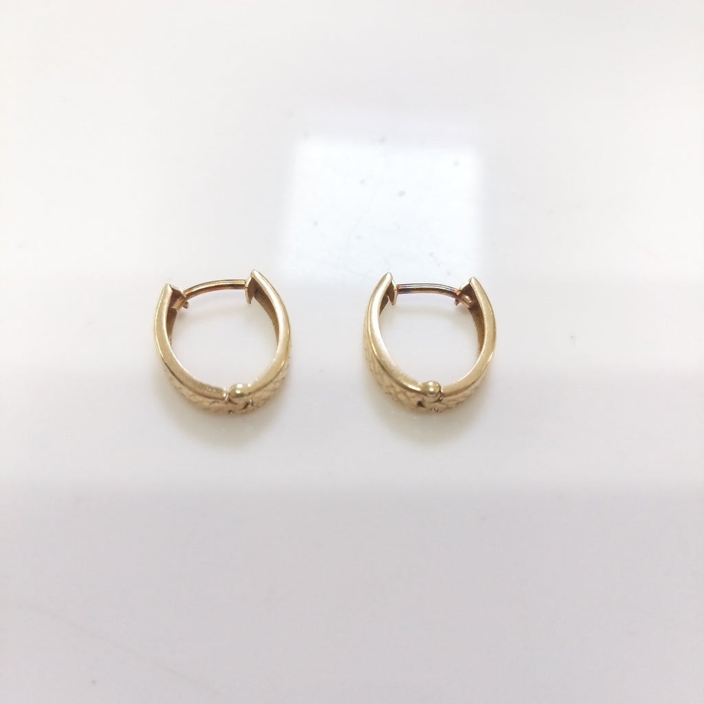 ARRACADAS PAR ORO 14 K 0,90 GRMS (SEMINUEVO)