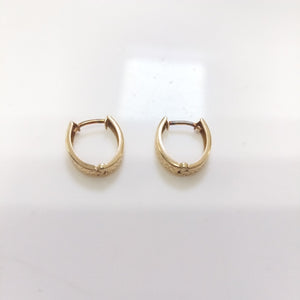 ARRACADAS PAR ORO 14 K 0,90 GRMS (SEMINUEVO)