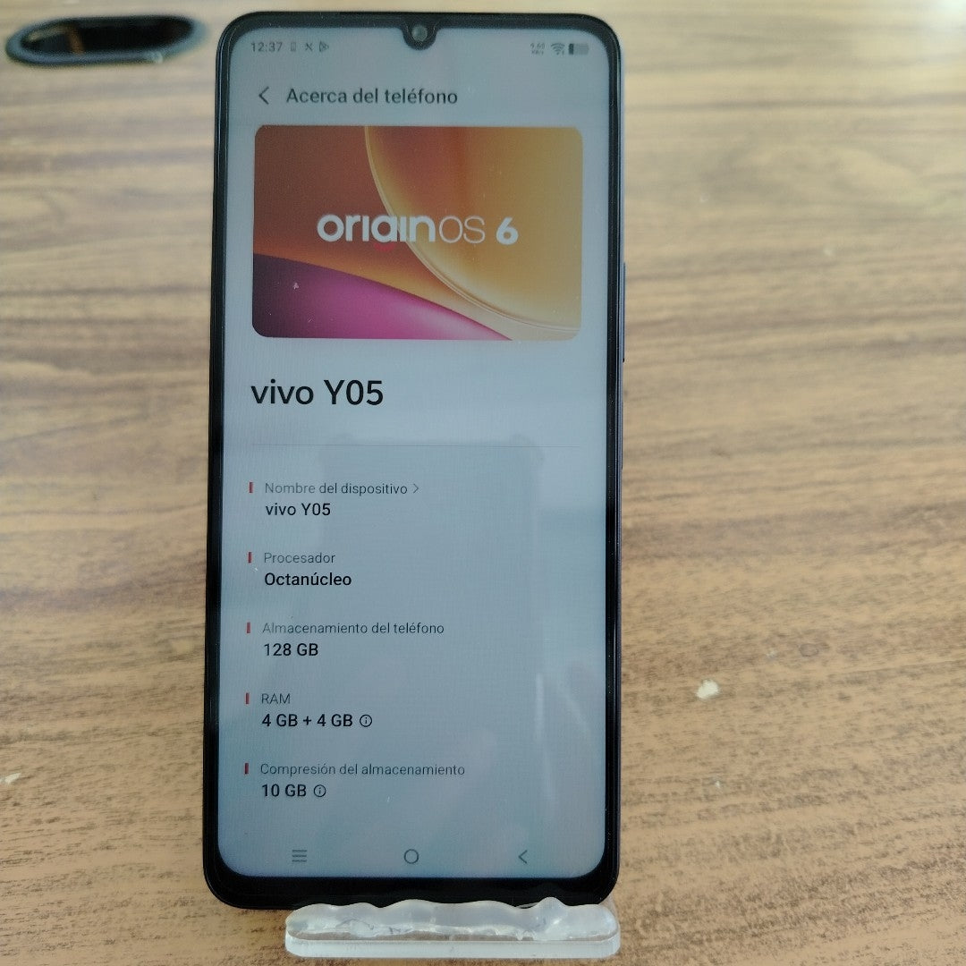 CELULAR VIVO Y05 V2556 (2026) 128 GB 4 GB RAM (SEMINUEVO)