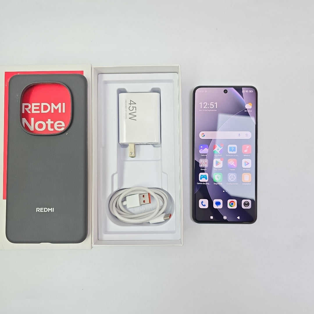 CELULAR XIAOMI REDMI NOTE 15 PRO 25100RA69G (2025) 256 GB 8 GB RAM (SEMINUEVO)