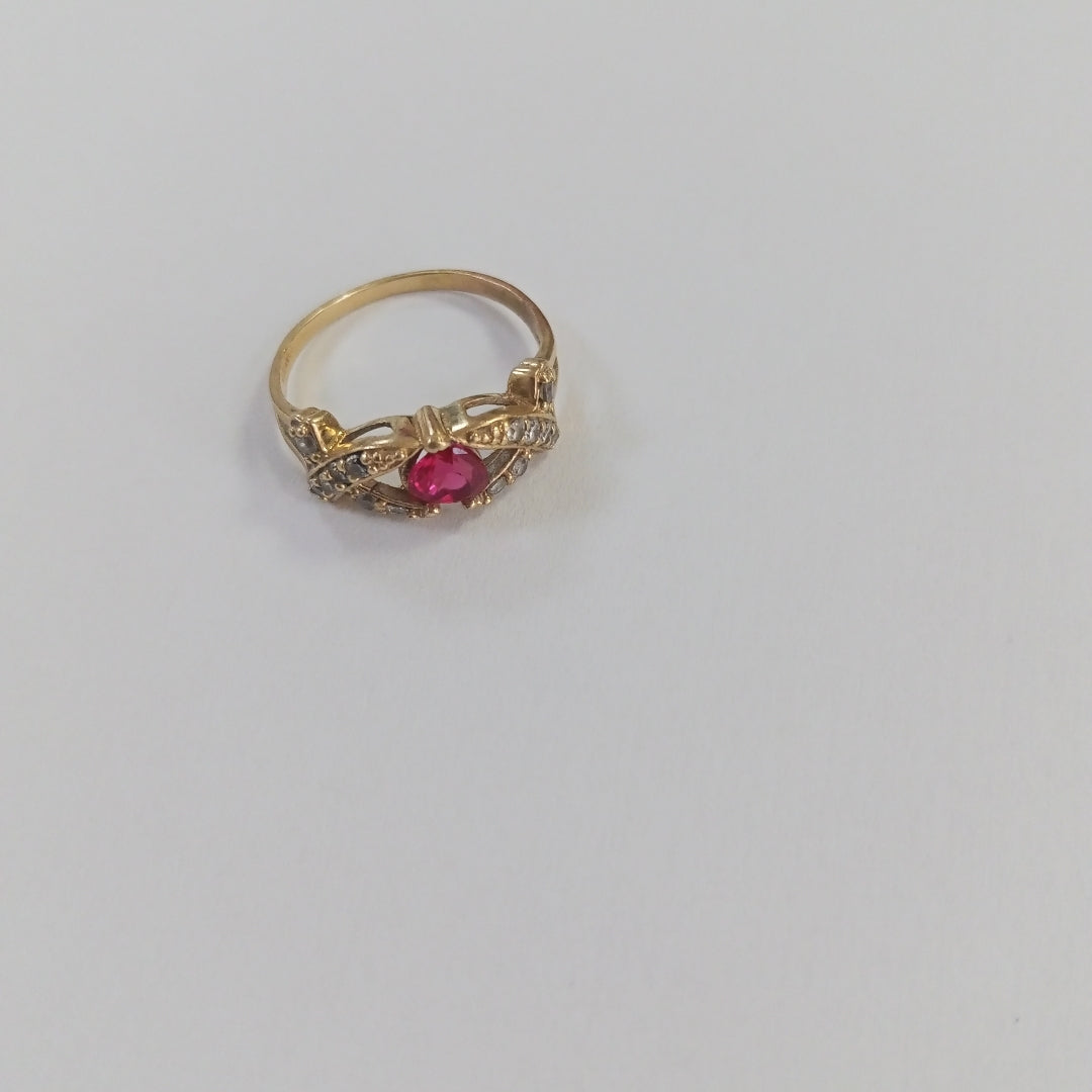 ANILLO ORO 10 K 2.3 GRMS (SEMINUEVO)
