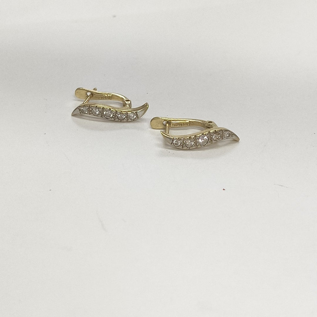 ARETES PAR ORO 10 K 2.7 GRMS (SEMINUEVO)