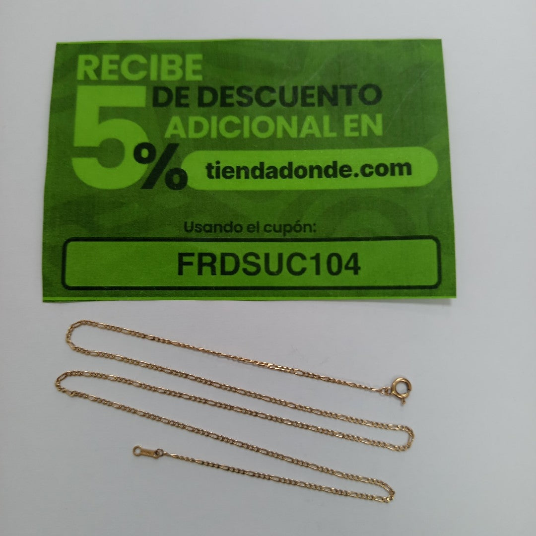 CADENA ORO 10 K 1.8 GRMS (SEMINUEVO)