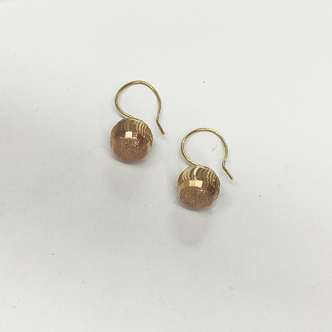 ARETES PAR ORO 10 K 2,70 GRMS (SEMINUEVO)