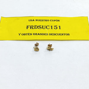 BROQUELES PAR ORO 10 K 1,40 GRMS (SEMINUEVO)