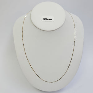 CADENAS GUCHI ORO 14K 55 CM 1.9 GR (NUEVO)