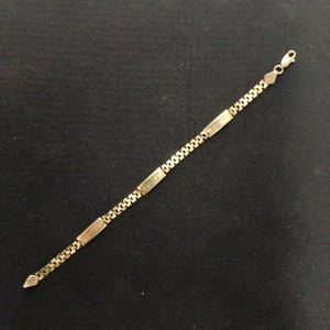 PULSERA RIGIDA ORO 10 K 3,00 GRMS (SEMINUEVO)