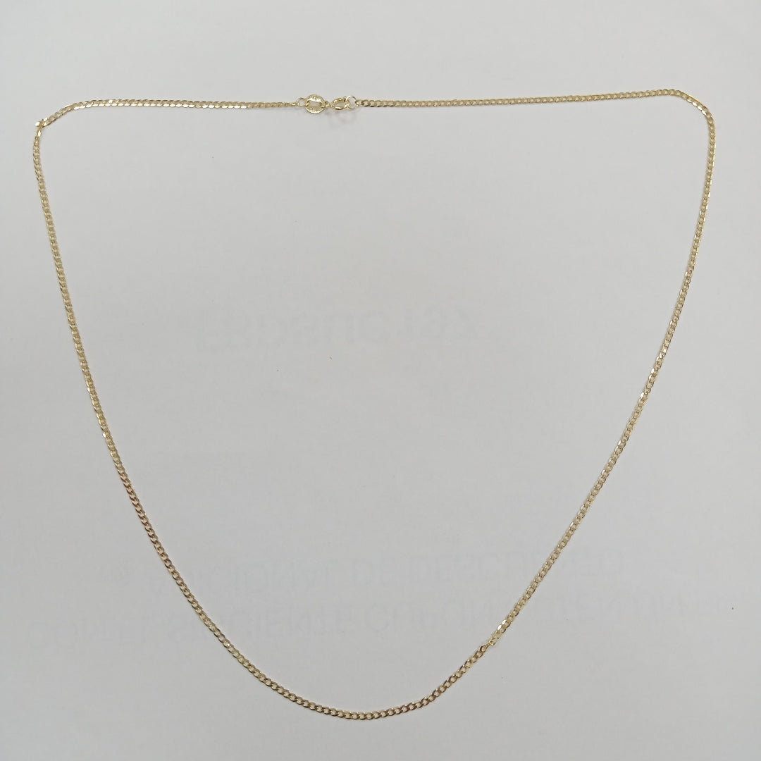 CADENAS BARBADA AMARILLA ORO 14K 1.9 (NUEVO)