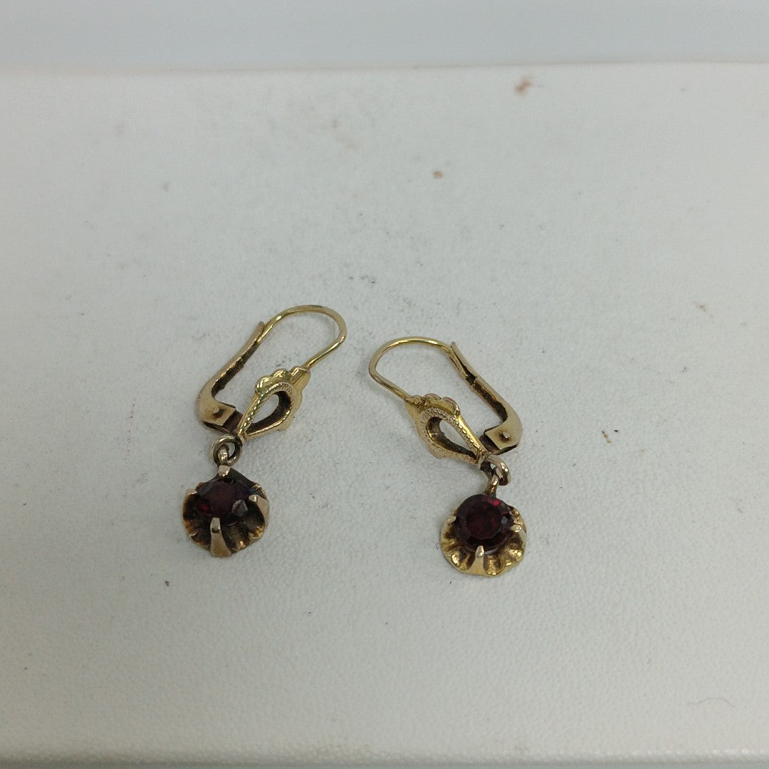 ARETES PAR ORO 8 K 2.2 GRMS (SEMINUEVO)