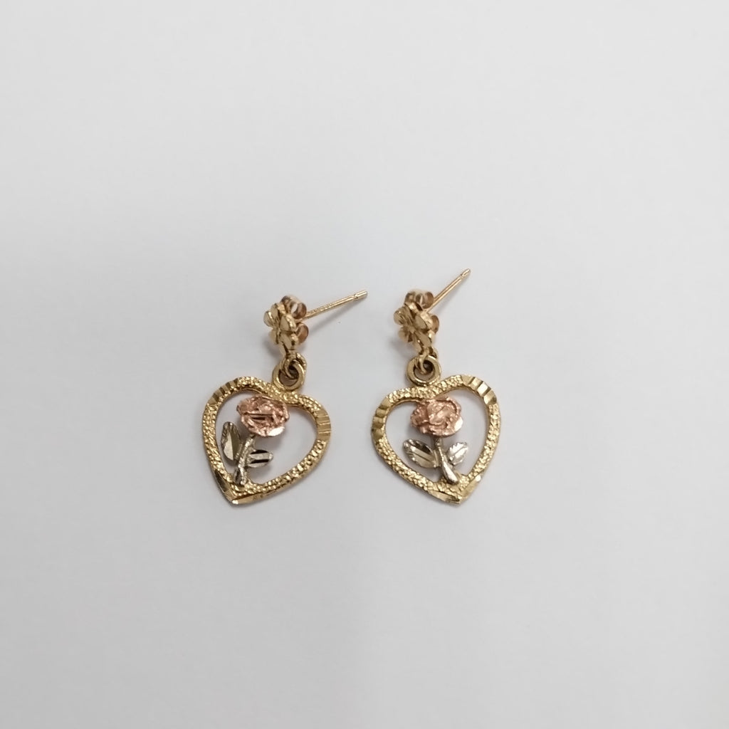 ARETES PAR ORO 10 K 2,20 GRMS (SEMINUEVO)