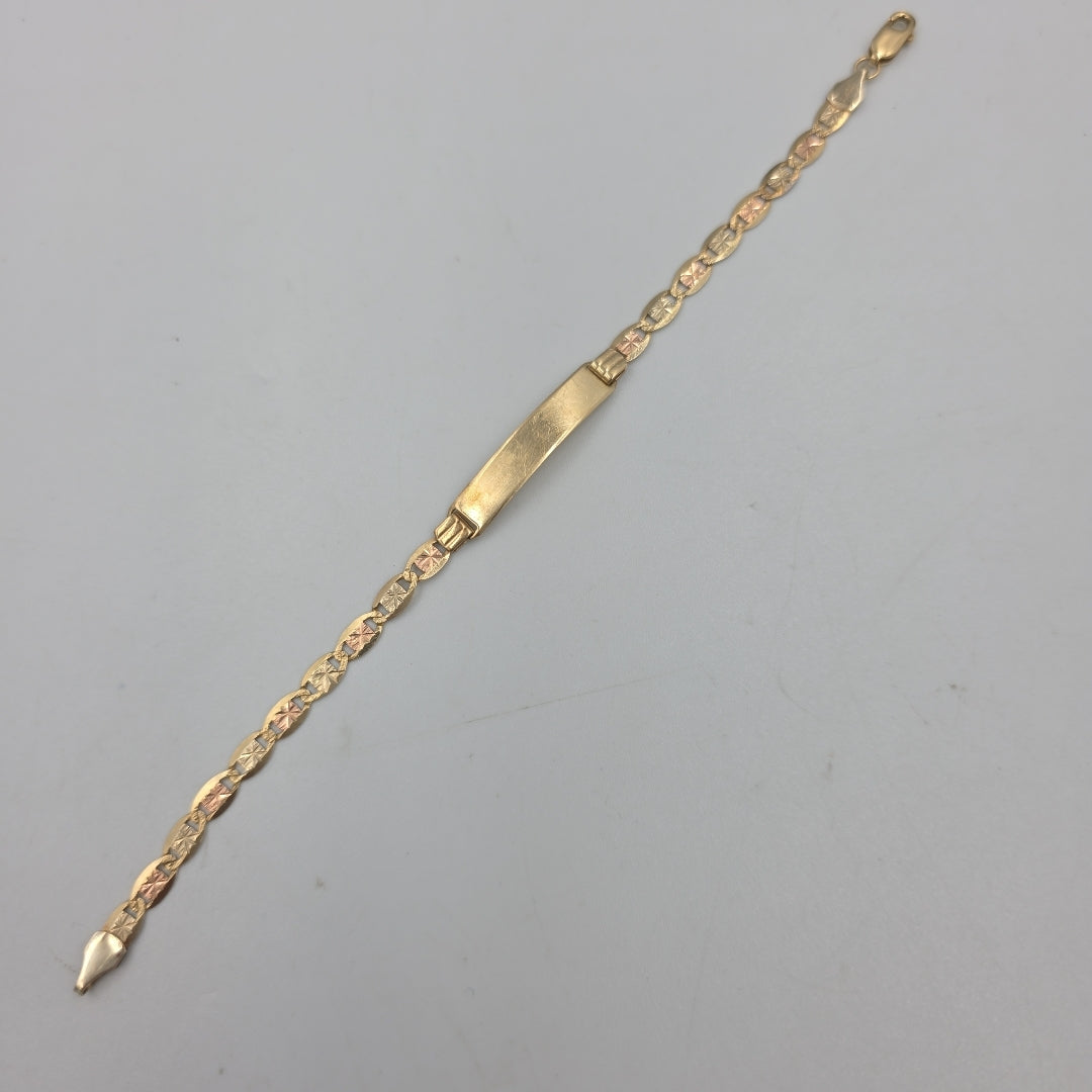 ESCLAVA ORO,ORO COMBINADO 10 K 3,50 GRMS (SEMINUEVO)