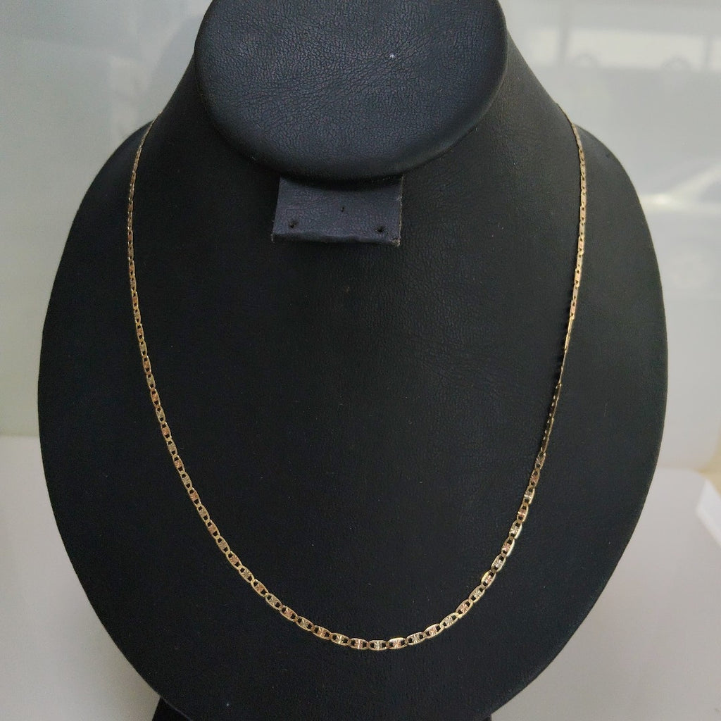 CADENA ORO COMBINADO 14 K 2,60 GRMS (SEMINUEVO)