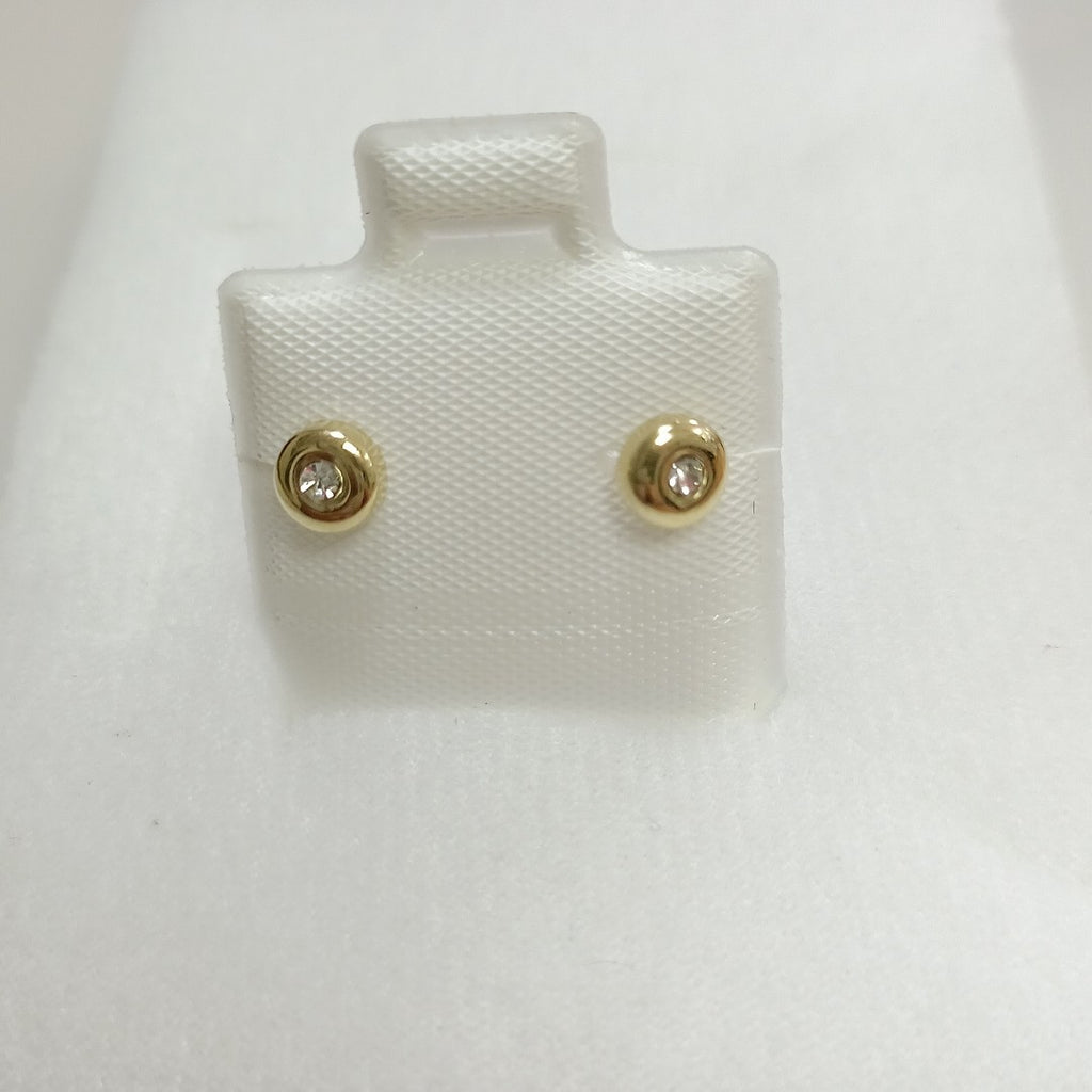BROQUELES BROQUEL C CIRCONIA 14K 0.27 GR (NUEVO)
